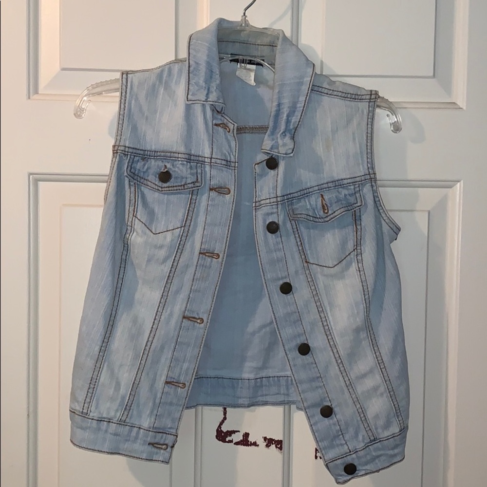 Fire Los Angeles jean vest